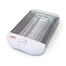 Basic Home Tostadora Plana 560W, 36x26x9.3 cm (4 Unidades)