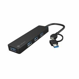 Hub USB Natec NHU-2023 Negro Hub USB Natec NHU-2023 Negro