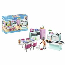 PLAYMOBIL - 71608 - Cocina con isla central Precio: 41.89000035. SKU: B1JK9DJ36S