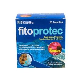 YNSADIET Fito Protec con Echinacea 20 Ampollas. Soporte Inmune con Vitamina C y Cobre Precio: 17.5000001. SKU: B1H7N6Z8DM