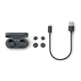 Philips TAT3508BK/00 Auriculares Inalámbricos True Wireless Bluetooth 5.3 con Cancelación de Ruido Híbrida IPX4 Negro