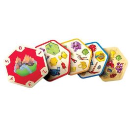 Asmodee Dobble Catan | Juego de Cartas Familiar para Niños +3 Años | Edición en Español