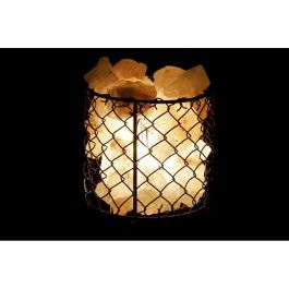 Decoración luminosa DKD Home Decor Sal Negro Naranja 15 W 17 x 17 x 17 cm Decoración luminosa DKD Home Decor Sal Negro Naranja 15 W 17 x 17 x 17 cm