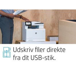 HP Impresora Color LaserJet Pro MFP M479, 600 x 600dpi, 27ppm, A4, 1200MHz, 512MB, WiFi, Bluetooth, CGD, 4.3″