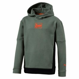 Sudadera con Capucha Unisex Puma Style Hoody B Laurel Wreath Oliva