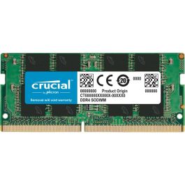 Crucial CT16G4SFRA32AT Memoria RAM DDR4 de 16GB (1x16GB) 3200MHz SO-DIMM para Portátil Precio: 168.4683. SKU: B1G9H42RJK