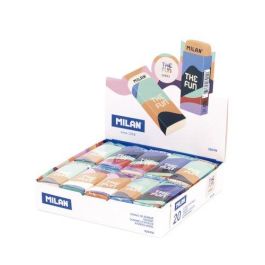 Goma De Borrar Milan 320 The Fun Con Funda Protectora Expositor De 20 Precio: 20.69000054. SKU: B1F8LZPHP4