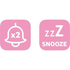 Bigben Interactive R15PRINCESS3D Altavoz Bluetooth Reloj Despertador Cara Efecto 3D Decoración Princesa