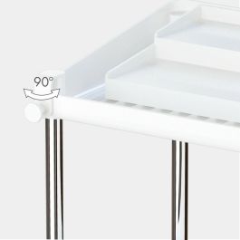 Organizador para Armario de Cocina Max Home Blanco 2 Estantes 2 Unidades 37,5 x 25,5 x 19 cm