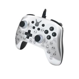 Power A Mando con Cable 1522785-01 para Nintendo Switch, Pikachu Negro/Plata, con Cable de 3m y Botones Asignables