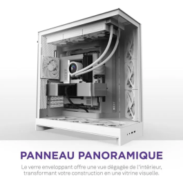 NZXT CM-H92FW-01 Caja ATX NZXT H9 Flow Dual-Chamber Mid-Tower Blanca