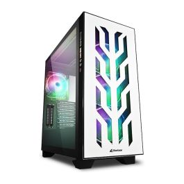 Sharkoon CA300T Torre ATX/E-ATX PC Juego Blanco con Ventana Lateral y 2xCristal Templado Precio: 204.59000045. SKU: S5611109