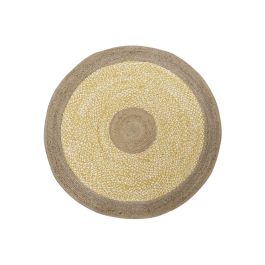 DKD Home Decor Alfombra Scandi Marron Amarillo 200 x 200 cm Algodón Yute Poliéster Precio: 110.58999974. SKU: S3038283