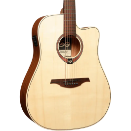 LAG Guitarra Acústica Electroacústica Dreadnought Cutaway Tramontane 70 A/C - Natural Precio: 388.311264. SKU: B15EMGYJ5M