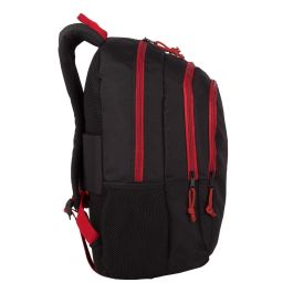Naruto Mochila Escolar Cloud Doble Compartimento Adaptable a Carro. 42x31x19 cm. Textil. Ideal Niños +7 Años.