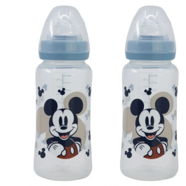 Disney Baby Biberones Disney Baby MICKEY COLLECTOR Set de 2 - 360 ml - Tetina Silicona - 3 Posiciones de Flujo Precio: 29.49999965. SKU: B13GYETBR8