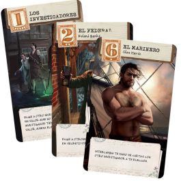 Z-Man Games Arkham Horror Lovecraft Letter ZMGLLF0101ES Juego de Mesa de Cartas para 2-6 Jugadores y 14+ Años