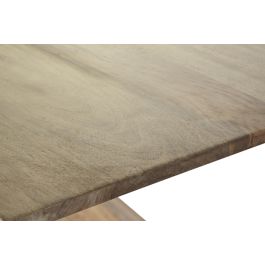 DKD Home Decor Mesa Comedor Natural Mango 180 x 76 x 90 cm