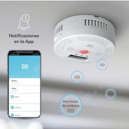 Garza 401348C Detector de CO Inteligente Wifi con Alarma, Pantalla LED y Notificaciones en Tiempo Real, Blanco Precio: 34.78999986. SKU: B12DNAB3SM