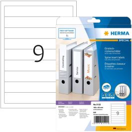 HERMA Einsteckrücken A4 blanco 30x190 no adhesivas 225 unidades Precio: 33.68999975. SKU: B13R583CAP