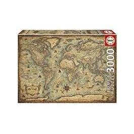Puzzle 3000 mapamundi Puzzle 3000 mapamundi
