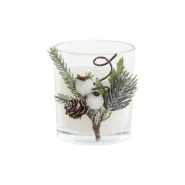 Vela DKD Home Decor Blanco Navidad 10,5 x 8,5 x 8,5 cm Precio: 5.68999959. SKU: B1839LDVXS