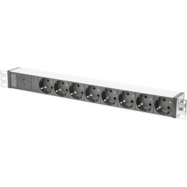 Digitus Regleta de Enchufes 8 Tomas Tipo F con Perfil Aluminio, Conector IEC C14 y Cable 2m Negro Precio: 46.58999972. SKU: B13RAX745M