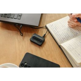 Sandberg BT Link For 2xHeadphone Transmisor de Audio Inalámbrico Bluetooth para 2 Auriculares TV Ordenador MiniJack 6h Batería