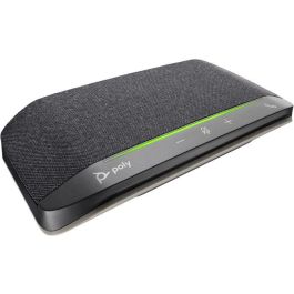 HP Poly Sync 10 Altavoz Manos Libres USB-A / USB-C para PC con Micrófono Doble, Cancelación de Ruido, Resistente al Agua y Polvo