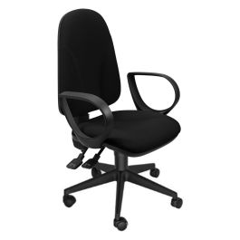 Unisit Silla Administrativa Sincro Team Negra con Reposabrazos Fijos Precio: 117.78999947. SKU: S8419395