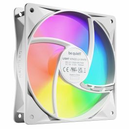 be quiet! LIGHT WINGS LX Ventilador 120mm PWM White Triple-Pack, Iluminación LED RGB, Silencioso para PC