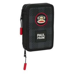 Estuche Escolar con Accesorios Paul Frank Campers Negro 12.5 x 19.5 x 4 cm (28 piezas) Precio: 8.49999953. SKU: S4307890