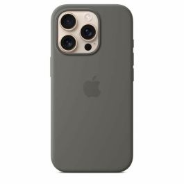 Apple iPhone 16 Pro - Funda de Silicona con MagSafe - Gris Piedra Precio: 72.49999955. SKU: B15ZYAZC59