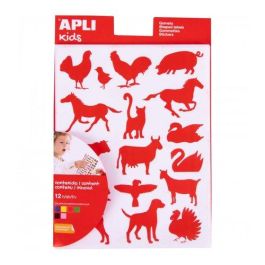 Gomets Apli Bolsa 12H Animales Granja 6 Col.Surt.(Am-Az-Ng-Rj-Rs-Vd) 204 Uds. (10114) (Set de 10) Precio: 36.49999969. SKU: B1ATJ7JSBM