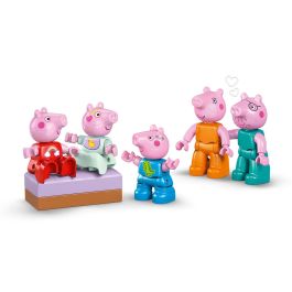 LEGO 10467 DUPLO Casa Familiar de Peppa Pig, Set de Construcción para Niños +2 Años