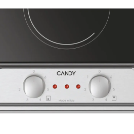 Candy Vitroceramic Hob Idea CH32XK 2 Foyers L 30cm Acero Inoxidable