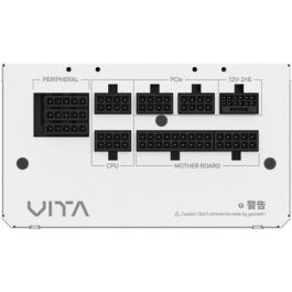 FSP PPA8504214 Fuente Alimentación PC 850W VITA 850GM 80 PLUS Gold ATX 3.1 Modular Gen 5.1 Blanco para Ordenadores de Escritorio