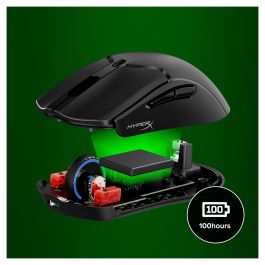 HyperX 7D388AA Ratón Gaming Inalámbrico Pulsefire Haste 2 Mini Ultraligero Compacto Negro