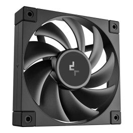 Deepcool Fd12 - Bknpn1 - G Ventilador de Caja FD120 120mm Negro, Silencioso, Alto Rendimiento, PWM 4 Pines para PC Gaming