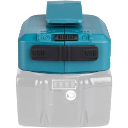 Makita DECADP05 Adaptador USB para Baterías de 14.4V / 18V