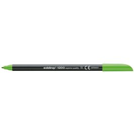 Rotulador Edding Punta Fibra 1200 Verde Claro N.11 Punta Redonda 0.5 mm 10 unidades