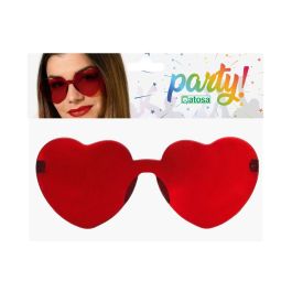 Gafas Corazones Rojos Adulto