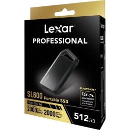 SSD externo - LEXAR - SL600 - 512 GB, USB 3.2, rápido y robusto Precio: 102.50000024. SKU: B1JCS6E57K