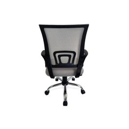 Equip Silla Oficina 651015 Gris Ergonómica Respaldo de Malla Asiento Acolchado Reposabrazos
