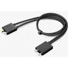 Lenovo Thunderbolt 3 passive cable, magnetic connector type, designed for high-speed data transfer with Lenovo workstations. Precio: 97.59000053. SKU: B1BJ29LHMX