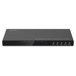 Digitus Matrix Switch HDMI 4x2 4K/30Hz AV con Mando a Distancia y Puerto IR Receptor