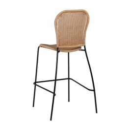 Taburete Natural Pe-Acero Salón 59 X 59 X 116,50 cm