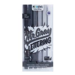 Rotulador Fibra Mooving Doble Punta Pincel Croma Grises Estuche De 6 Precio: 4.79000038. SKU: B13NXVG2CV