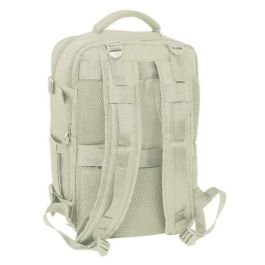 Safta Mochila Viaje Cabina Portatil 15,6'' Beige 29x44x19 cm