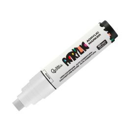 Rotulador Liderpapel Acrylic Base Agua Todo Tipo De Superficie Punta Rectangular 10 mm Blanco Rotulador Liderpapel Acrylic Base Agua Todo Tipo De Superficie Punta Rectangular 10 mm Blanco